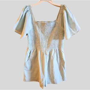 Striped Blue Jumpsuit